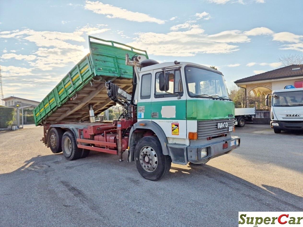 IVECO FIAT 175-24 ribaltabile e gru