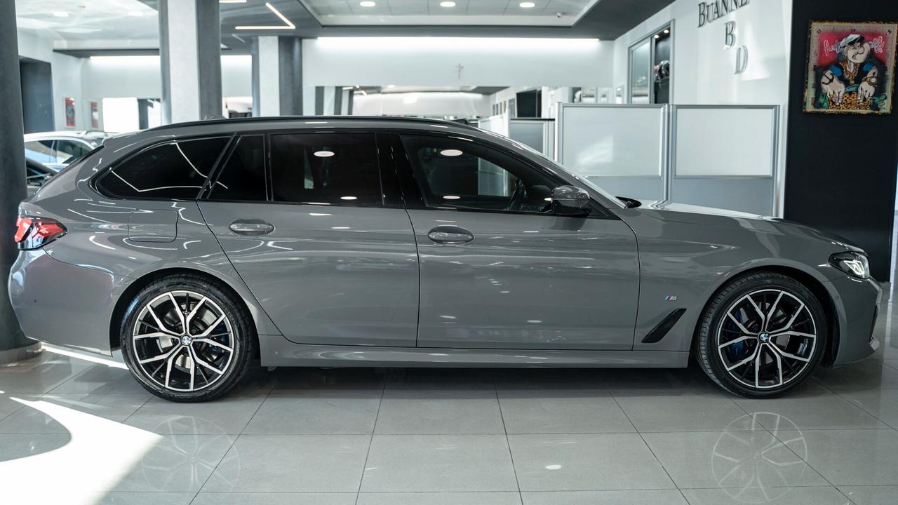 Bmw 520 D MHEV 48V TOURING MSPORT TETTO PACK LUCI PELLE NA