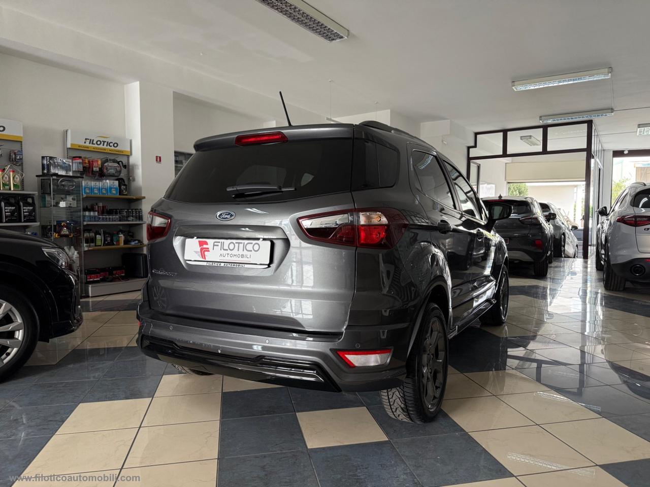FORD EcoSport 1.0 EcoBoost 125 CV S&S ST-Line CARPLAY - PELLE ALCANTARA KM 54.613