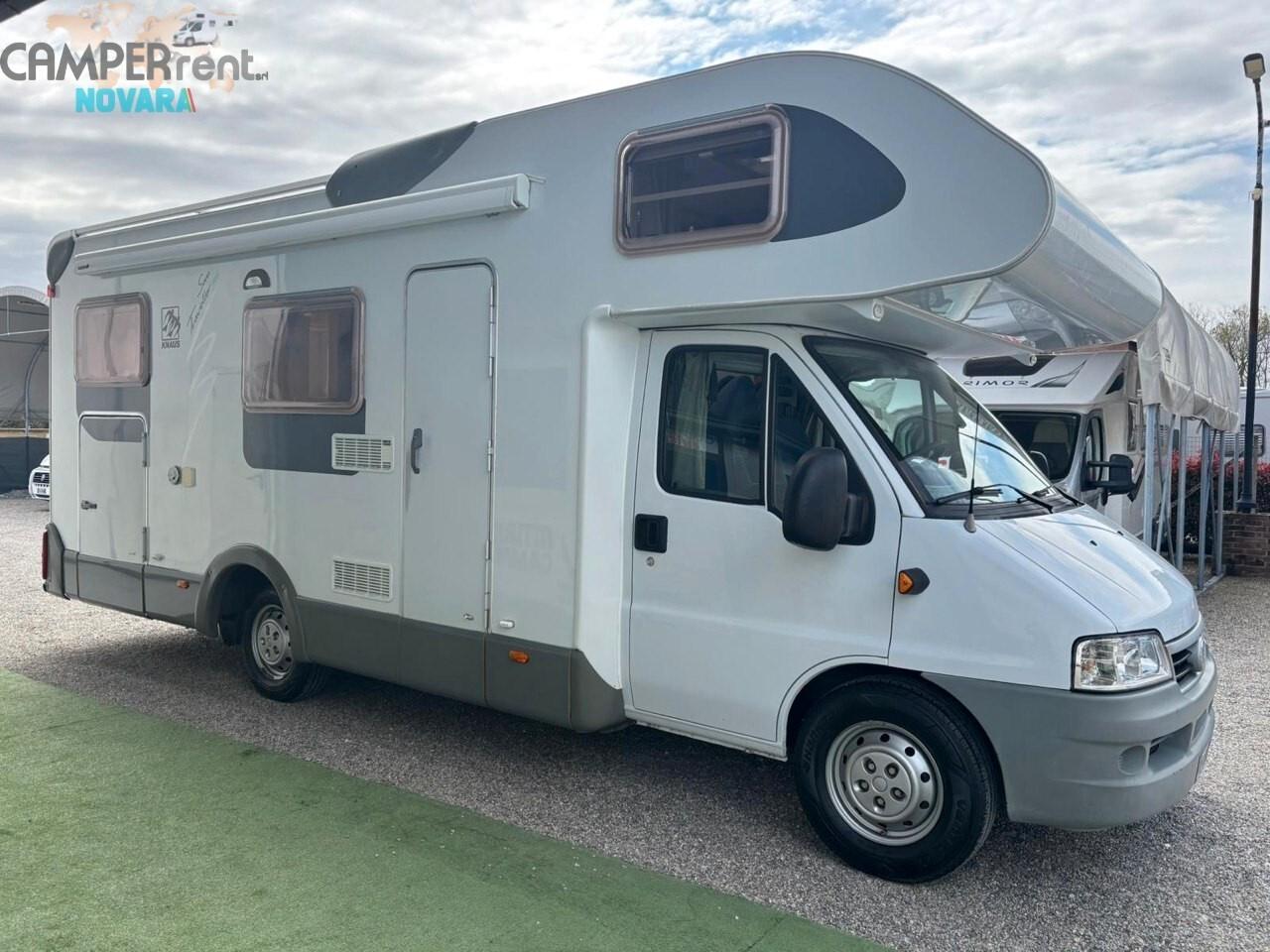 Knaus SUN TRAVELLER -MANSARDATO LETTO MATRIMONIALE IN CODA