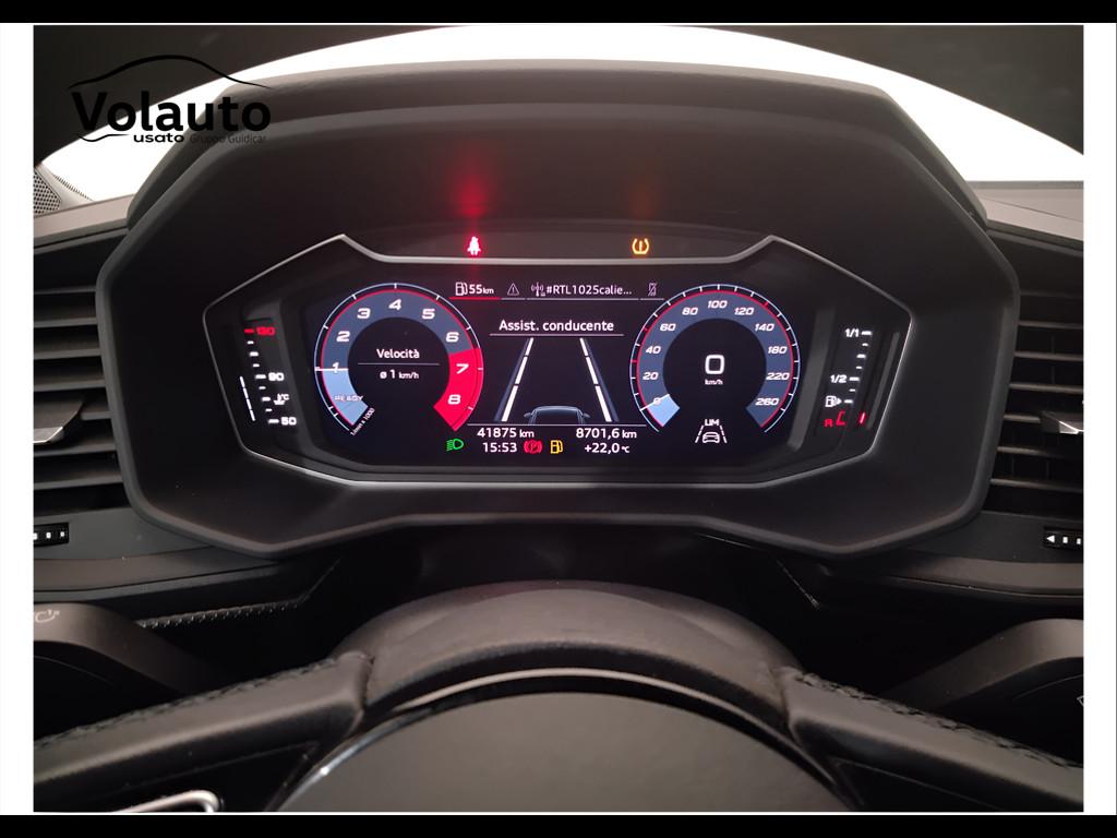 AUDI A1 II 2019 Sportback - A1 Sportback 30 1.0 tfsi Admired 110cv