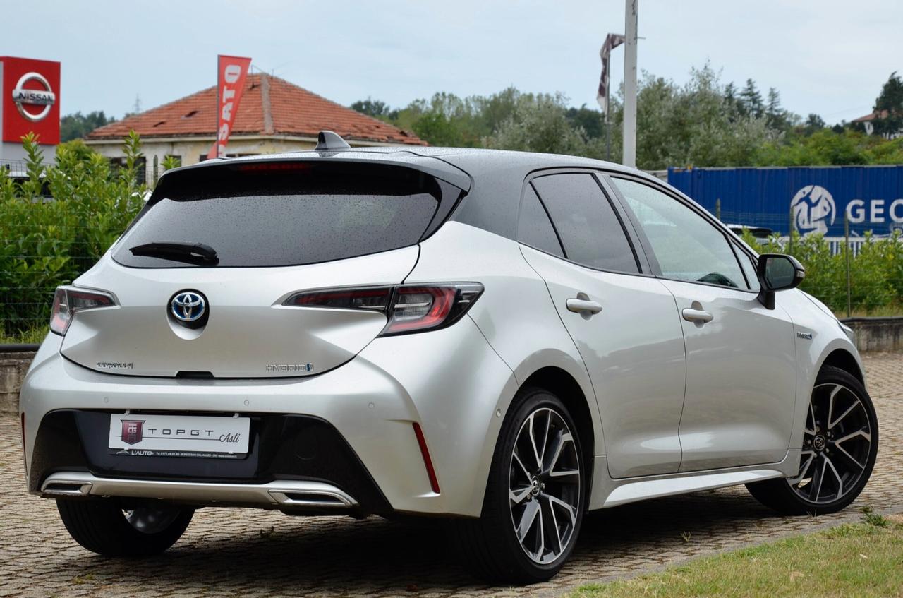 TOYOTA COROLLA 2.0 MHEV LOUNGE 152cv CVT, SERVICE UFF TOYOTA, UFF ITALIANA, EURO 6D, FARI LED, KEYLESS, NAVI, PERMUTE