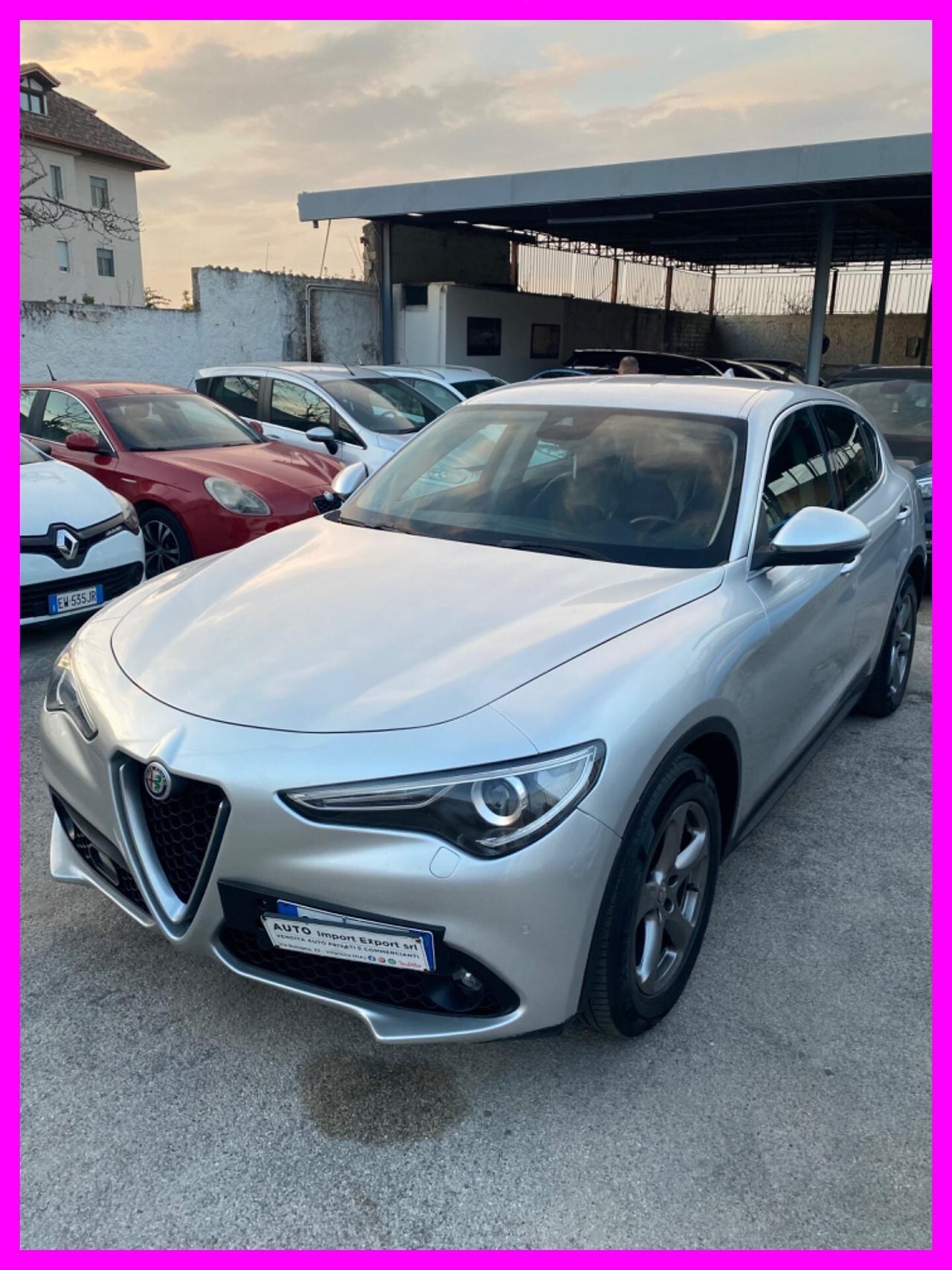 Alfa Romeo Stelvio AT8 Full Pelle Navi Led