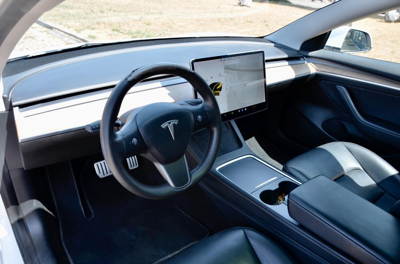 TESLA MODEL 3 PERFORMANCE DUAL MOTOR AWD, UNICOPROPRIETARIO, UFF ITALIANA, 20", PERMUTE