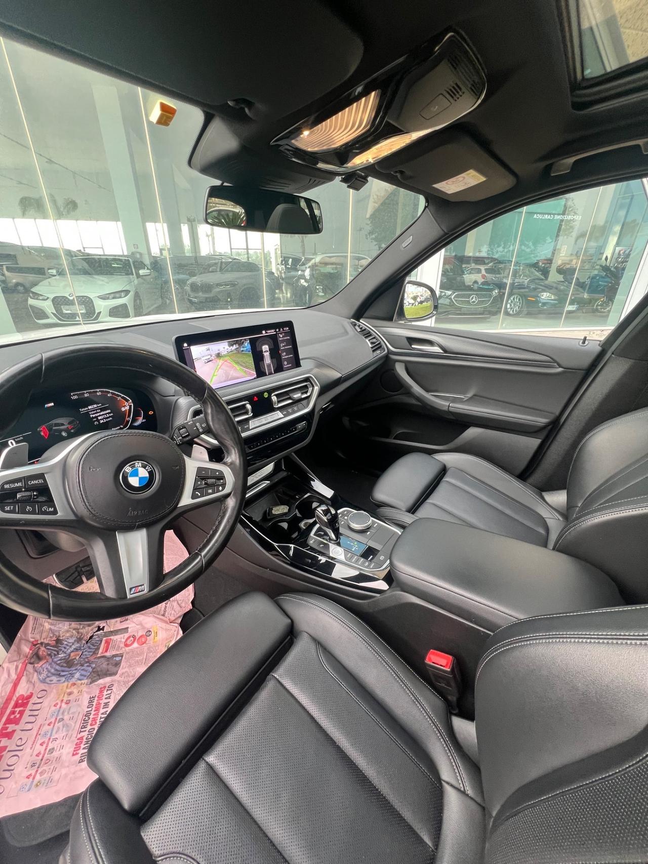 Bmw X3 xDrive20d 48V MSport possibilità noleggio no scoring