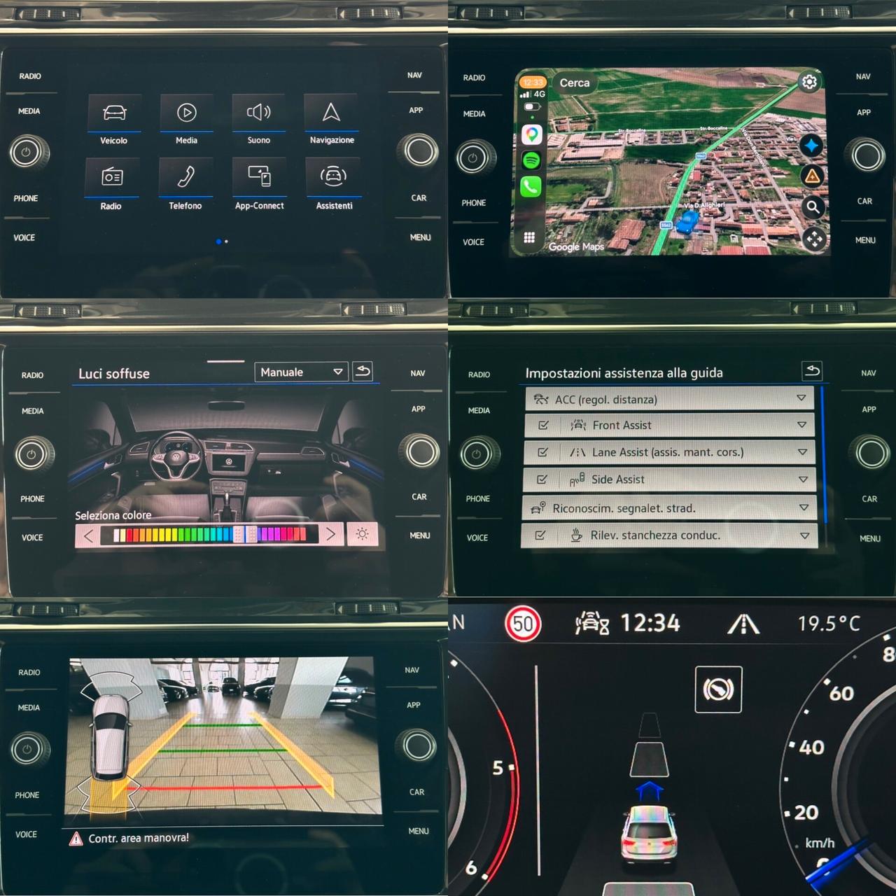 VOLKSWAGEN TIGUAN ELEGANCE 2.0TDI 4MOTION DSG *RADAR*CARPLAY*LUCI*CAMERA*