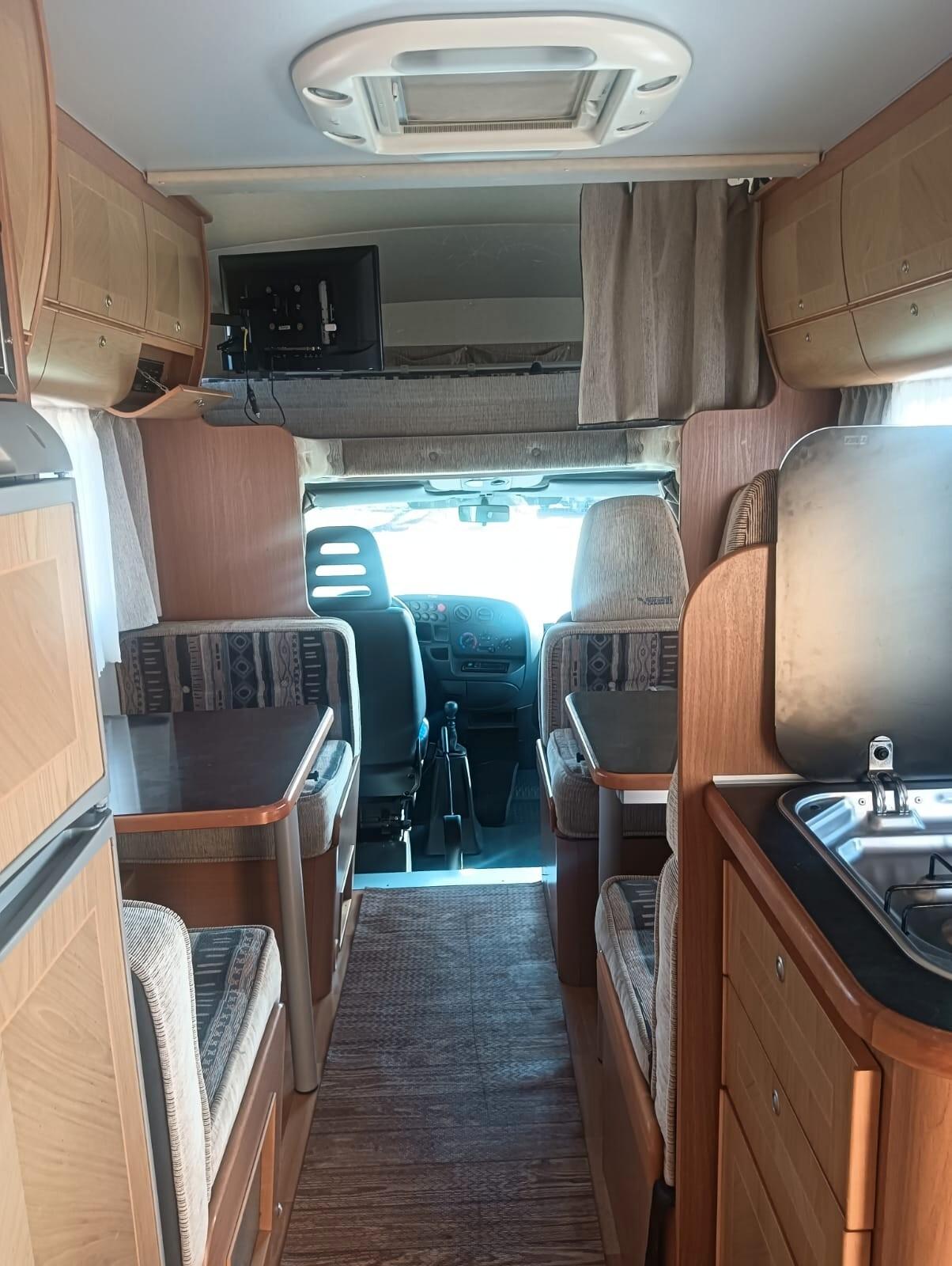 Iveco daily camper mansardato