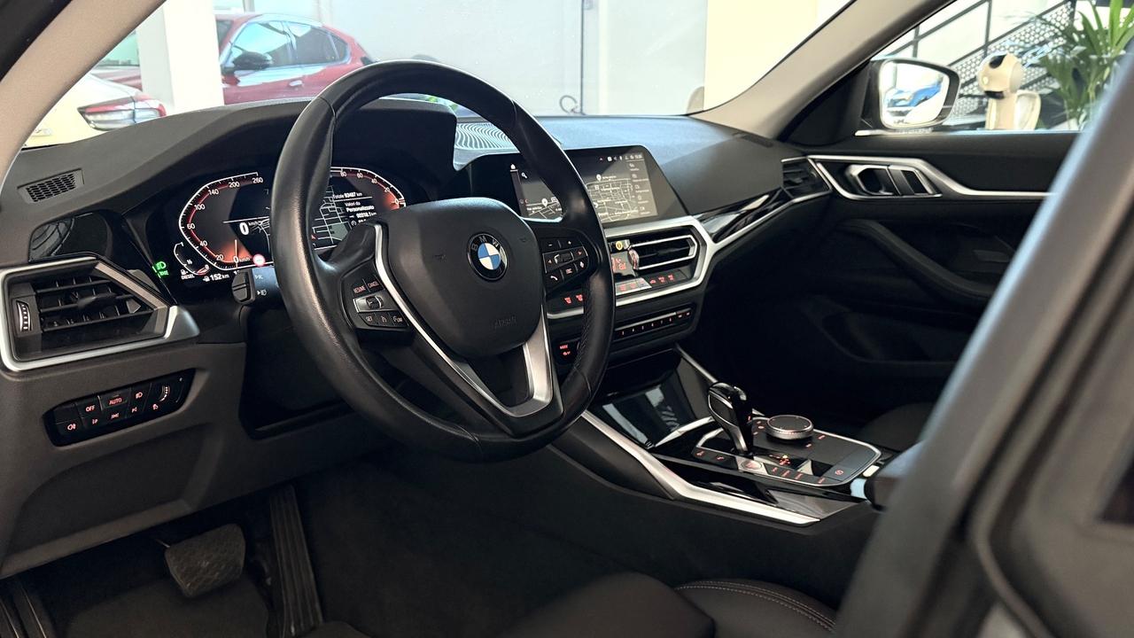 BMW 420D GRAN COUPE 2.0 X-DRIVE 48V ADVANTAGE 190CV - FULL LED, VIRTUAL COCKPIT, PELLE
