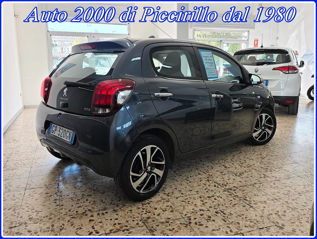 Peugeot 108 Allure Top 1000 Cambio Automatico