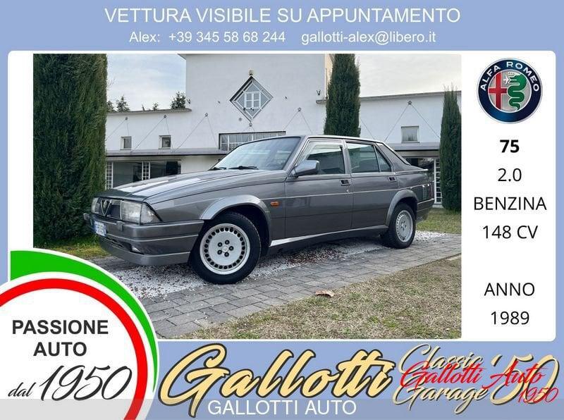 Alfa Romeo 75 2.0 148 CV BENZINA
