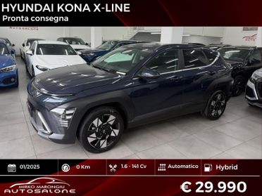 Hyundai Kona KM 0 1.6 HEV DCT XLine FINANZIABILE