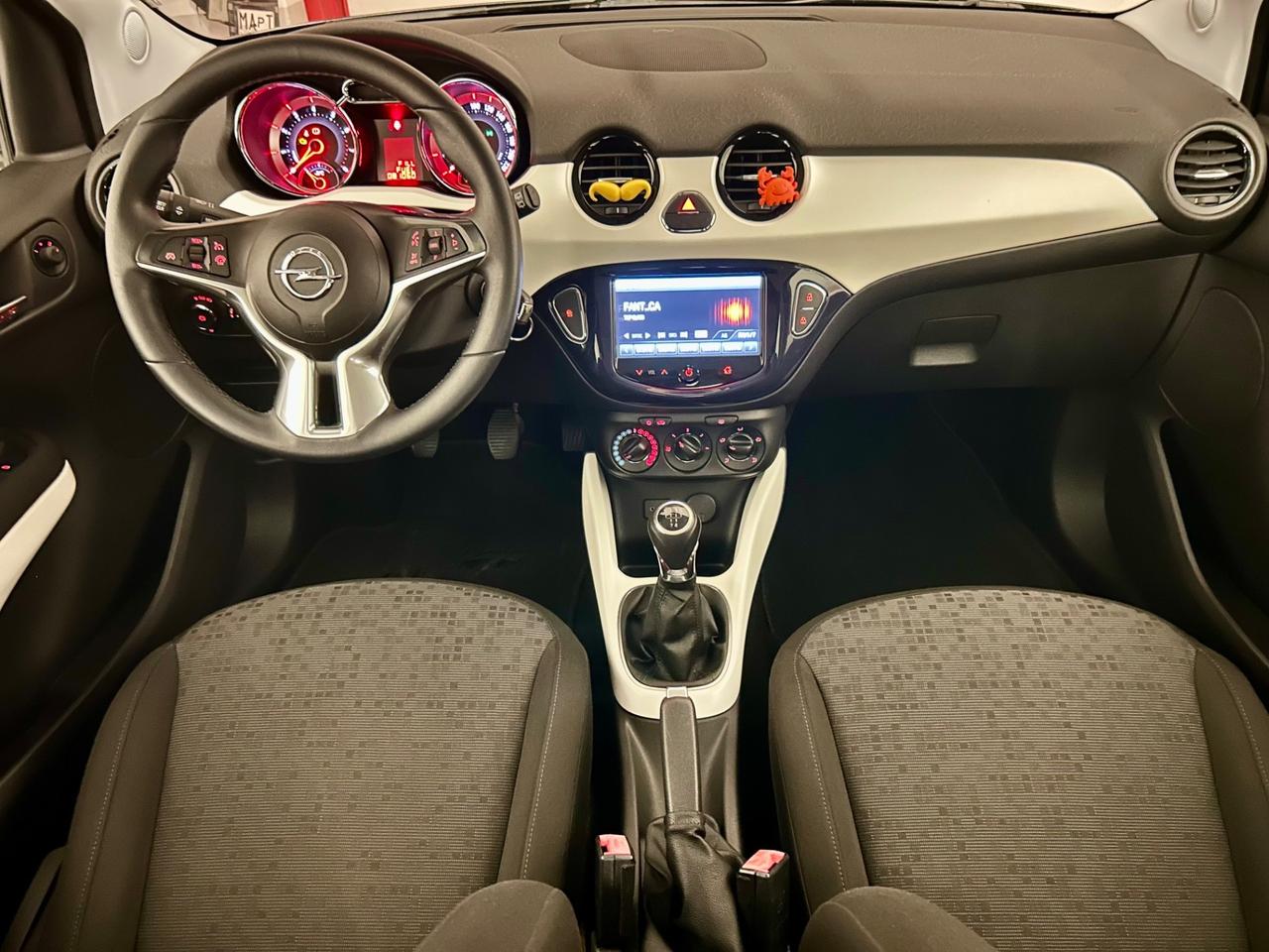 Opel Adam 1.2 70 CV White/Black Link
