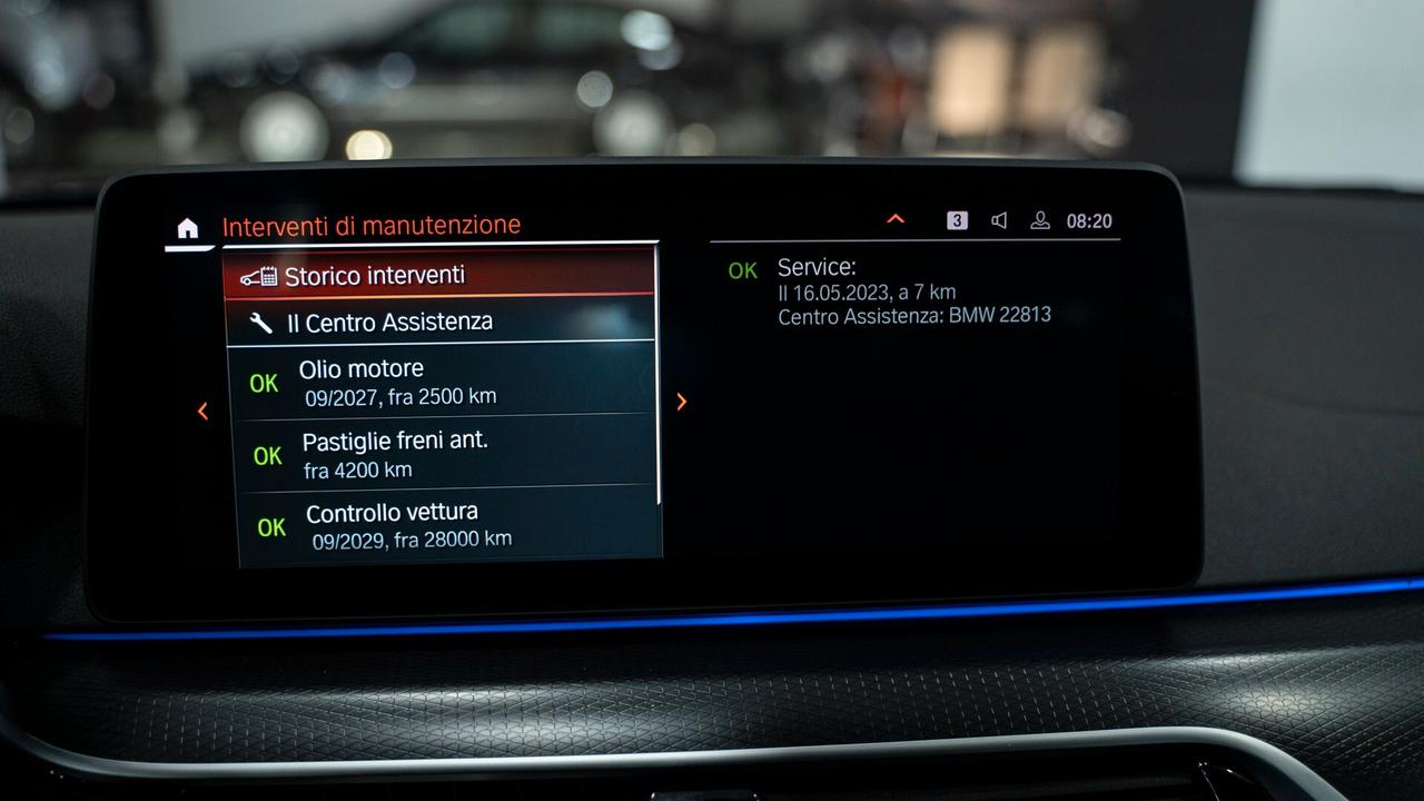 Bmw 520 D MHEV 48V TOURING MSPORT PACK LUCI PELLE NAVI FULL OPTIONAL