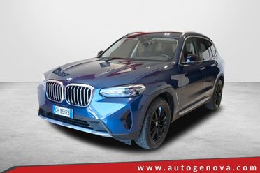 BMW X3 20D 190CV STEPTRONIC 48V X-DRIVE BUSINESS ADVANTAGE ( FARI LED - PELLE - CRUISE - CLIMA TRIZONA - NAVI - MIRROR - PARK ASSISTANT - TELECAMERA POST. )