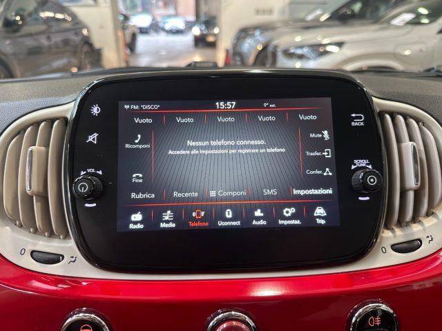 FIAT 500 1.2 Lounge - LED - Carplay - PDC -Clima Auto-Tetto