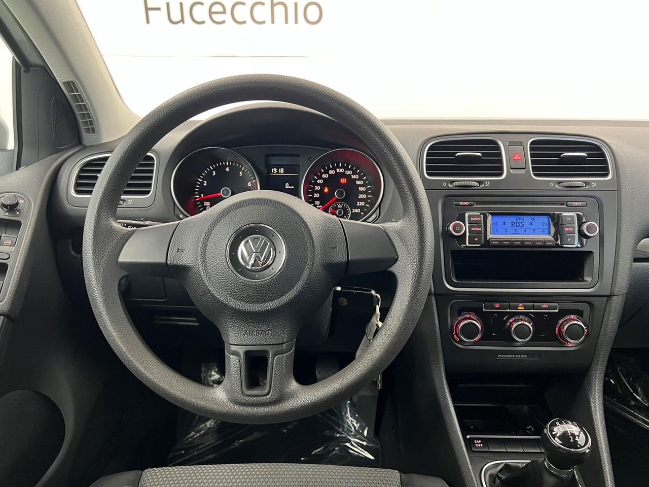 VOLKSWAGEN Golf VI 2008 Golf 5p 1.6 Comfortline