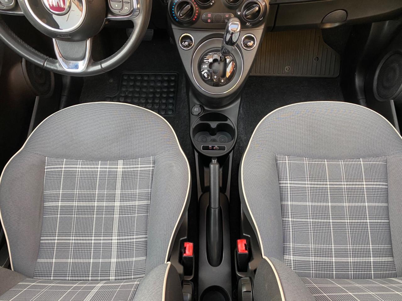 Fiat 500 1.2 Benzina Automatica tetto panoramico