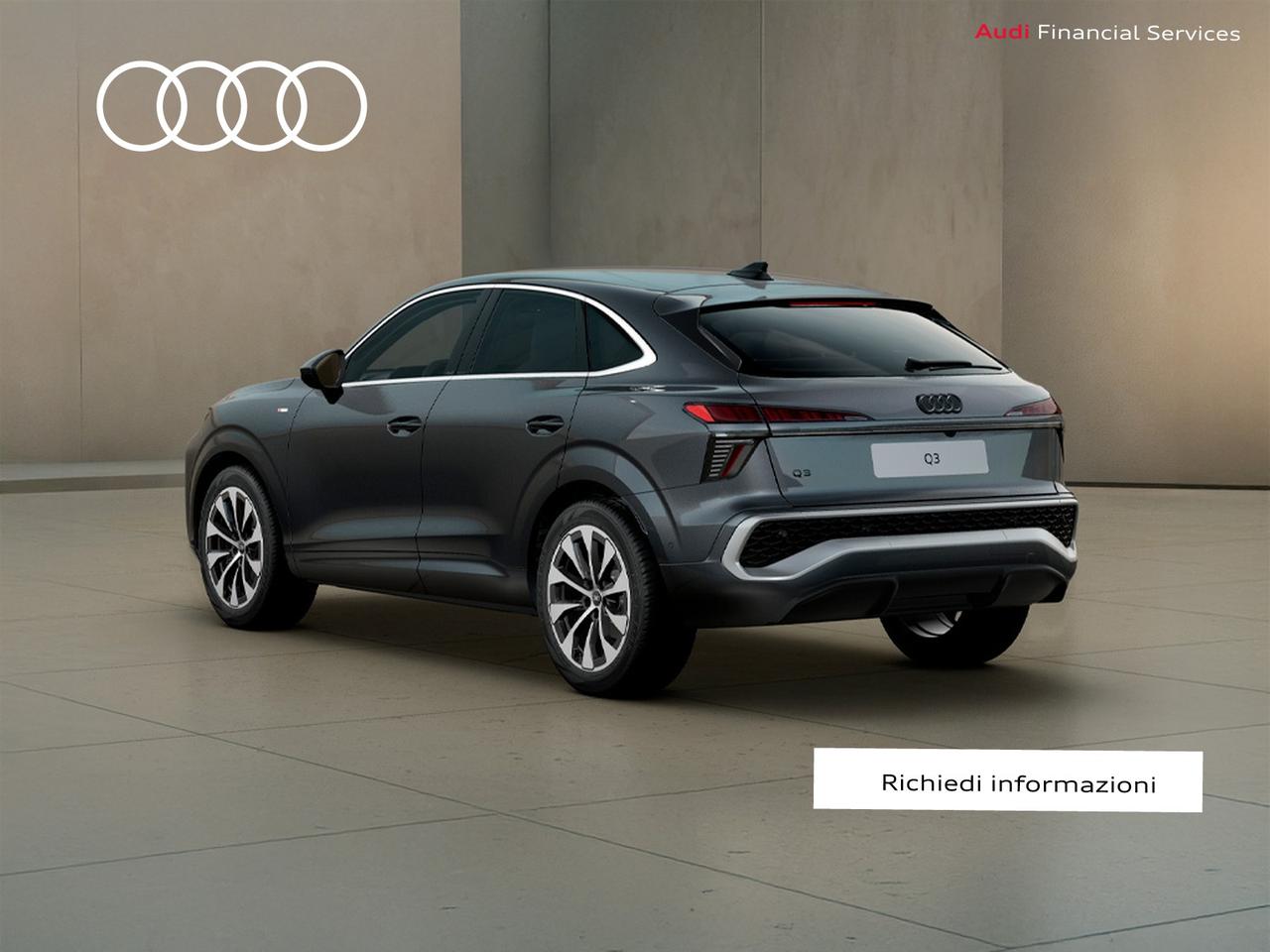 Audi Q3 sportback 1.5 tfsi mhev business 150cv s-tronic