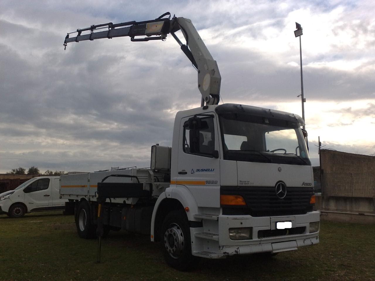 Mercedes Benz 18.28 CASSONE + GRU'