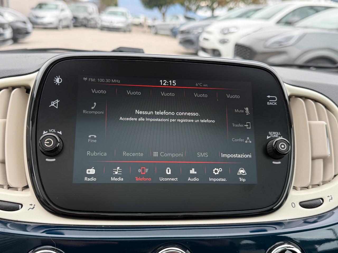 Fiat 500 1.2 69 cv. EasyPower LOUNGE (Imp. GPL)