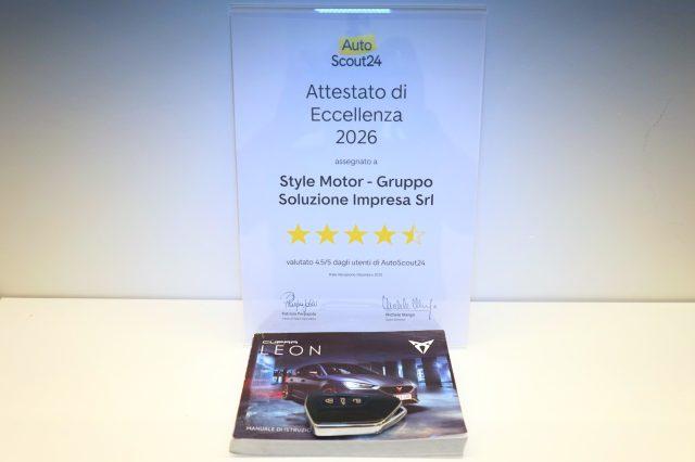 CUPRA Leon 1.5 Hybrid 150 CV DSG CERTIFICATA