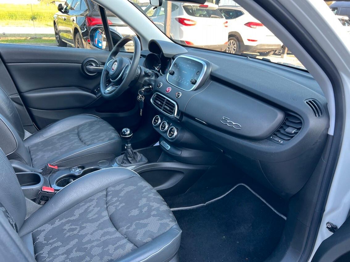 Fiat 500X 1.3 mjet Cross 95cv Tetto Apribile Pelle UNIPROPR.