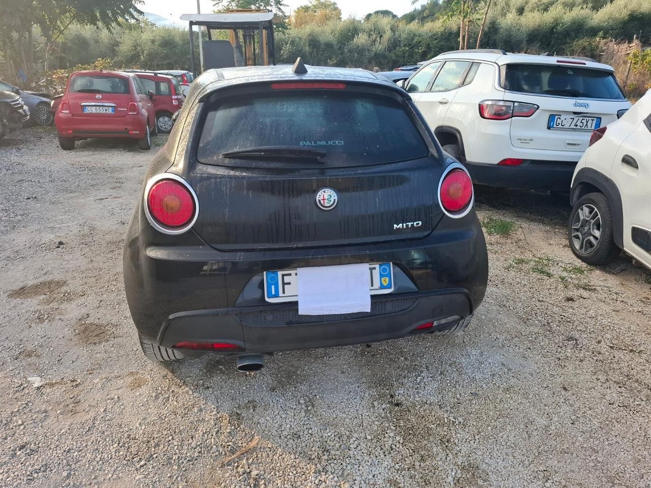 ALFA MITO 1.4 BLACK 2019 EURO SINISTRATA MARCIANTE