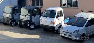 Vari furgoncini microcar guida 14 anni