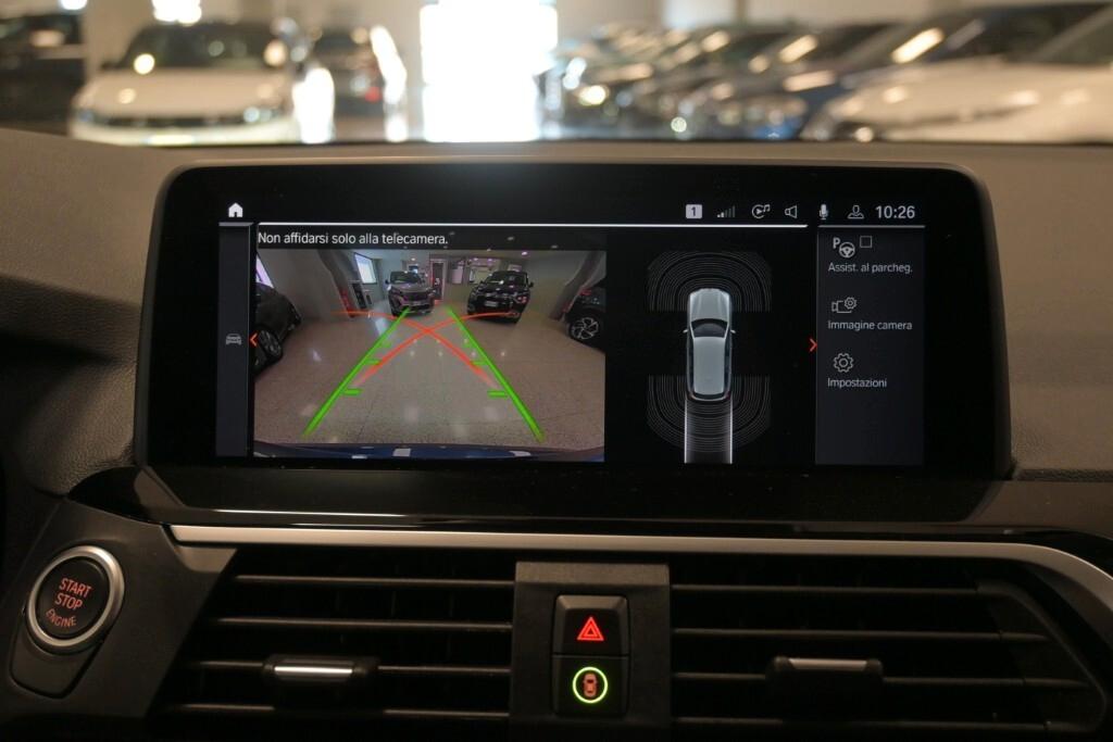 BMW X3 18D 150CV STEPTRONIC 48V S-DRIVE XLINE ( FARI LED - BMW DIGITAL COCKPIT - AMBIENT LIGHTS - PELLE - CLIMA TRIZONA - NAVI - MIRROR - PARK ASSISTANT - TELECAMERA POST. - CERCHI 19 )