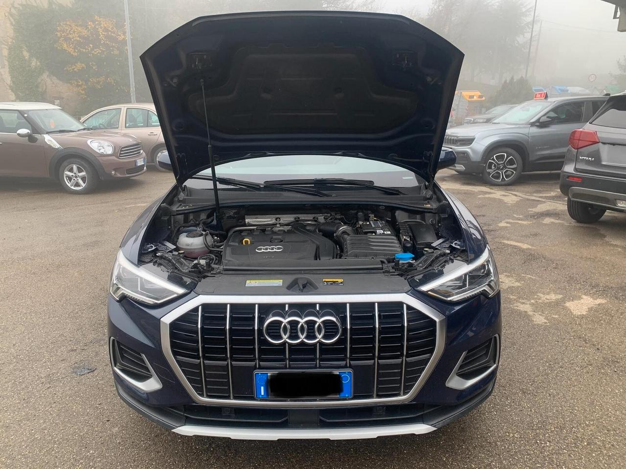 Audi Q3 benzina business advance-150 cv auto-full-unico proprietario-tagliandi audi- anno 2019 79900 km