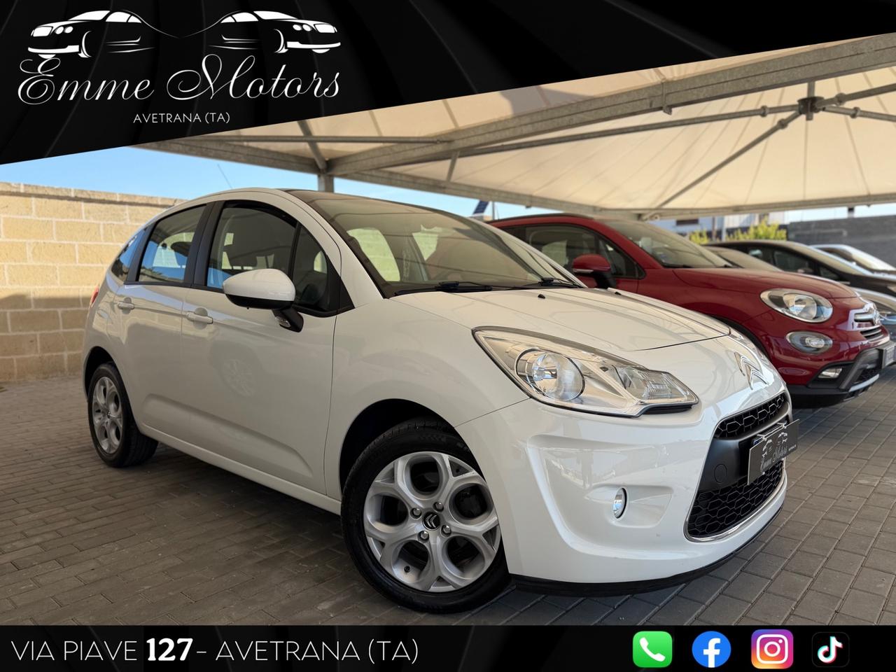 CITROEN C3 1.1 60 CV SEDUCTION TETTO + CRUISE + CERCHI IN LEGA