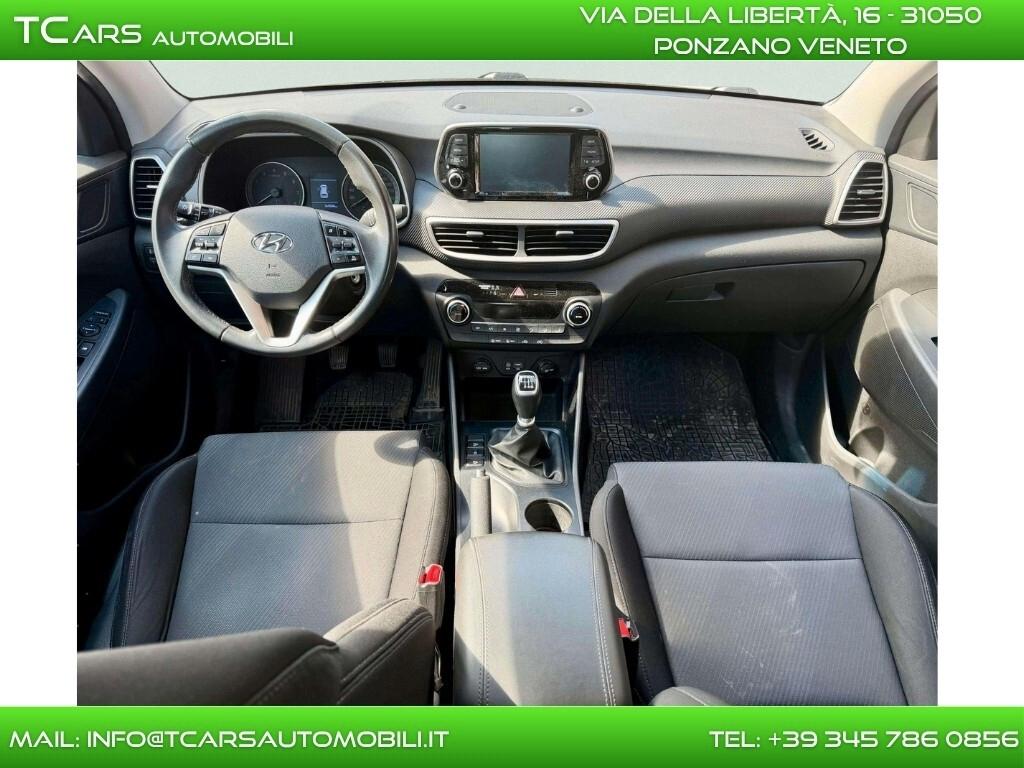 HYUNDAI TUCSON 1.6 BENZINA - EURO 6 - NEOPATENTATI