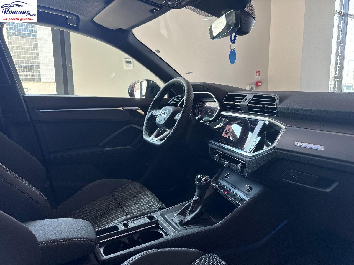 Audi Q3 SPB 35 TDI S tronic S line Black Identity#TETTO APRIBILE!