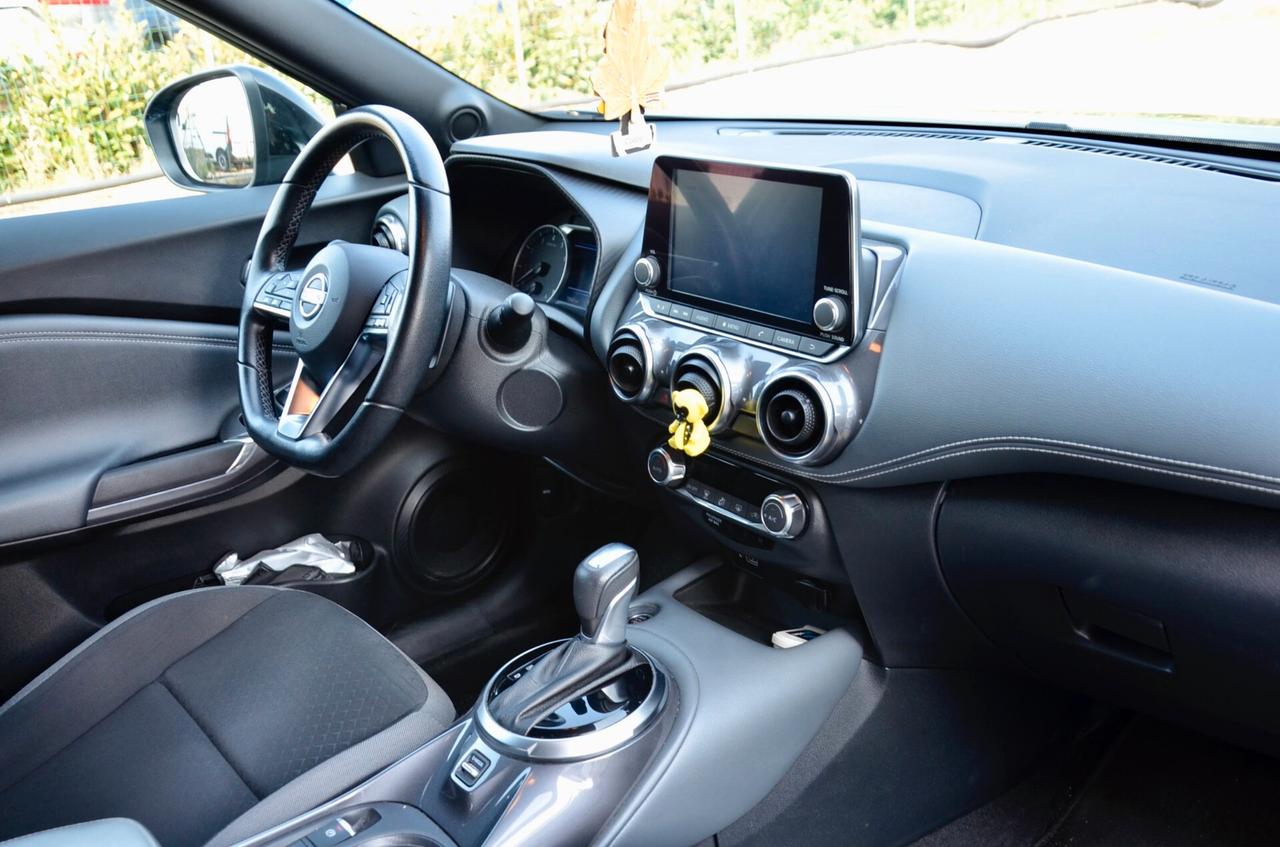 NISSAN JUKE 1.0 DIG-T N-CONNECTA 114cv DCT, EURO 6D, UFF ITALIANA, FARI LED, APPLE ANDROID, RETROCAMERA, PERMUTE