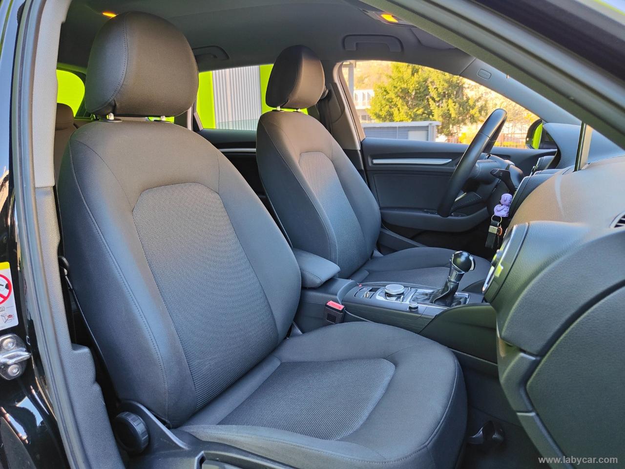 AUDI A3 SPB 35 TDI S tronic S-LINE VIRTUAL TAGLIANDI UFFICIALI