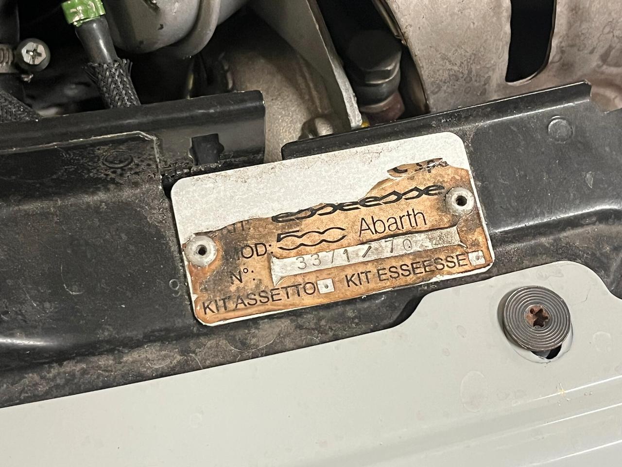 Abarth 500 esseesse ORIGINALE - Sabelt