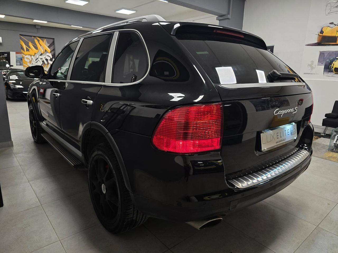 Porsche Cayenne S 4.5 340CV MANUALE_TOTAL BLACK_ASI_TETTO_GPL!!!!