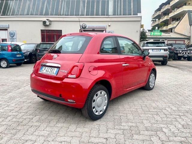Fiat 500 1.0 Hybrid Red