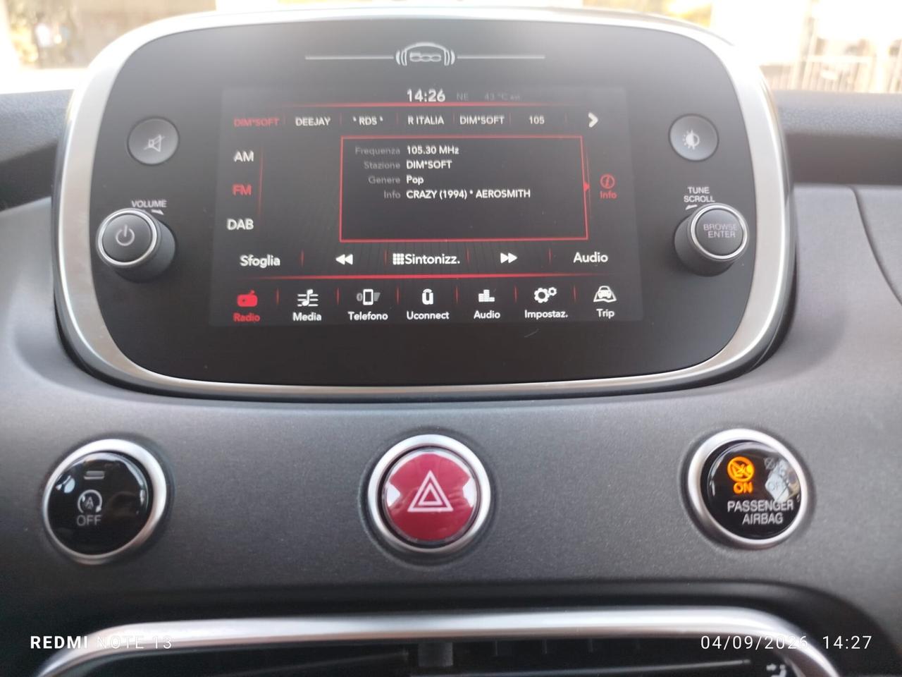500X CROSS 150cv AUTOM -UNIPRO*PREZZO VERO* CRONO FIAT - FULL OPTIONAL