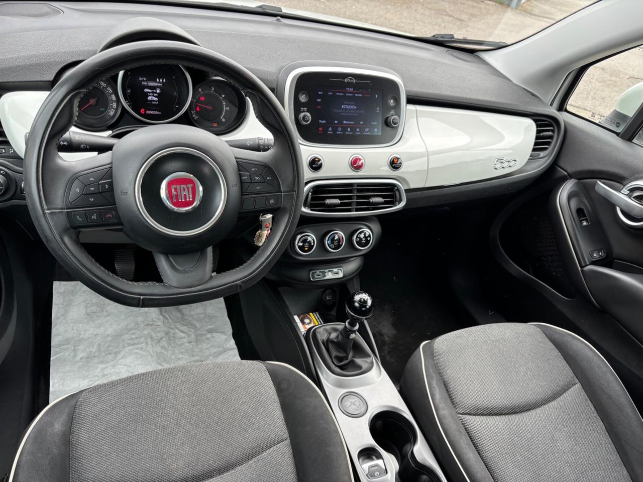 Fiat 500X Diesel – Euro 6 – Tagliandi certificati – Garanzia 12 mesi