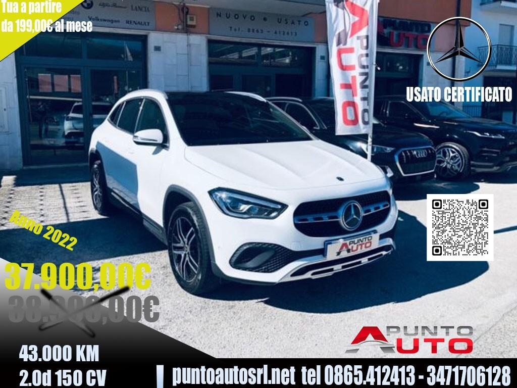 Mercedes-benz GLA 200d Automat TETTO-PELLE-TELECA