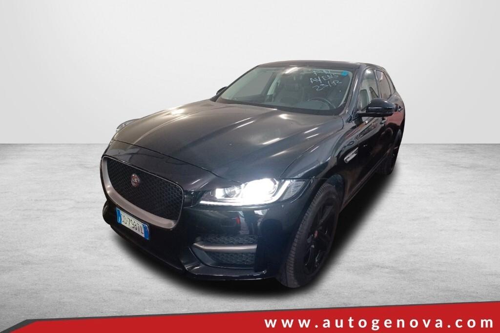 JAGUAR F-PACE 2.0D 180CV AUTOM. AWD R-SPORT ( BIXENO - COCKPIT - PELLE - NAVI - PDC - CERCHI 20 )