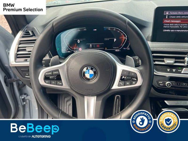 BMW X3 XDRIVE20D MHEV 48V MSPORT AUTO