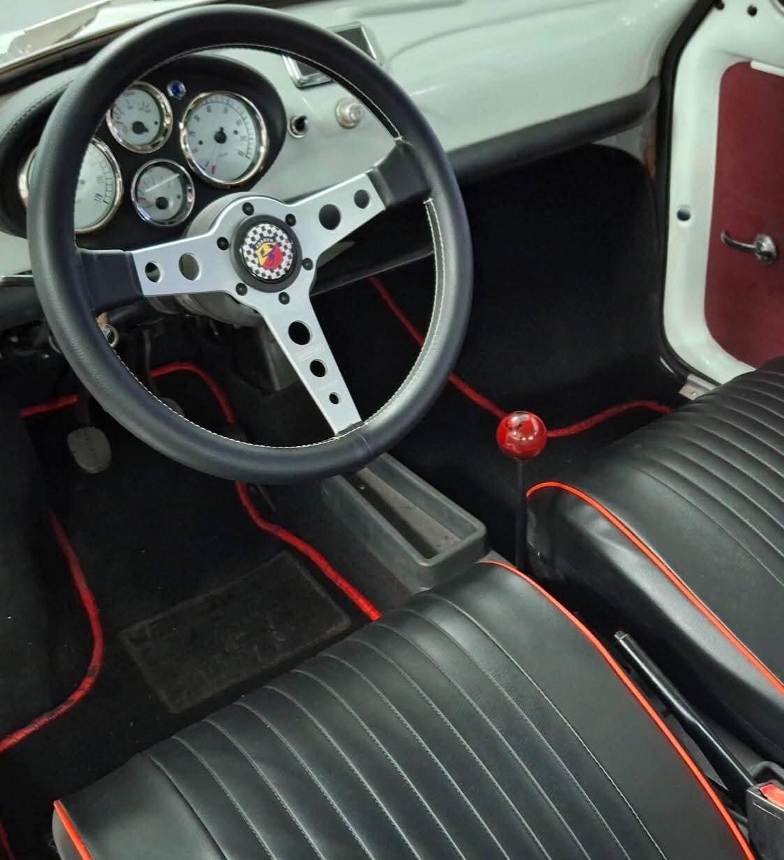 500 Abarth 595 Replica appena restaurata