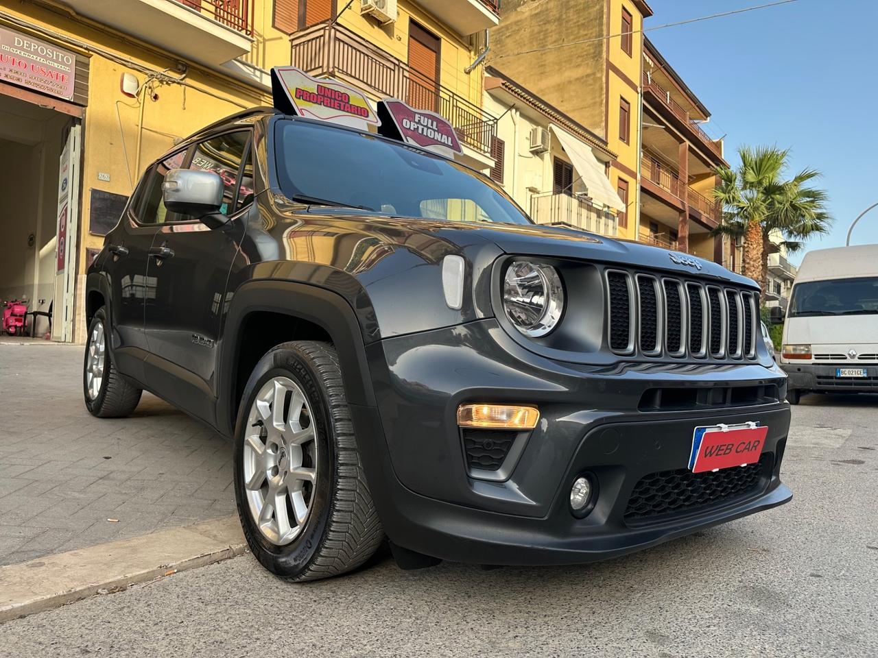 Jeep Renegade 1.6 Mjt 130 CV Limited 1/2022 KM 170080 CERT 1PROP
