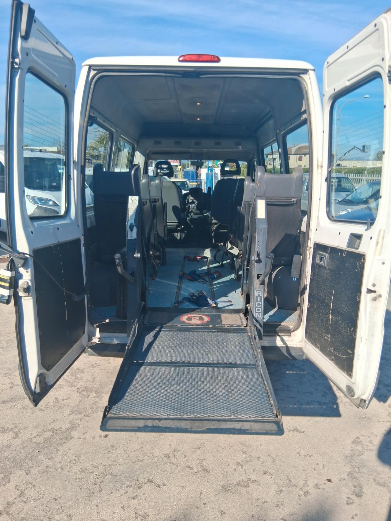 Fiat ducato 8 posti pedana disabili