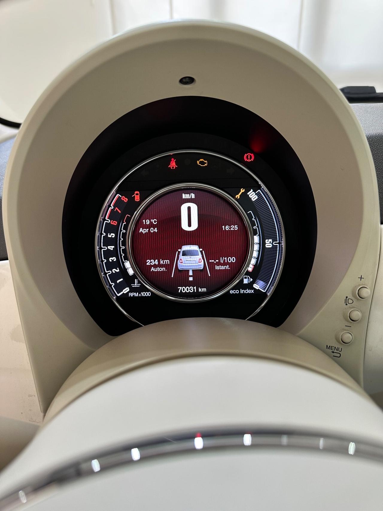 FIAT 500 LOUNGE ITALIANA UNICO PROPRIETARIO