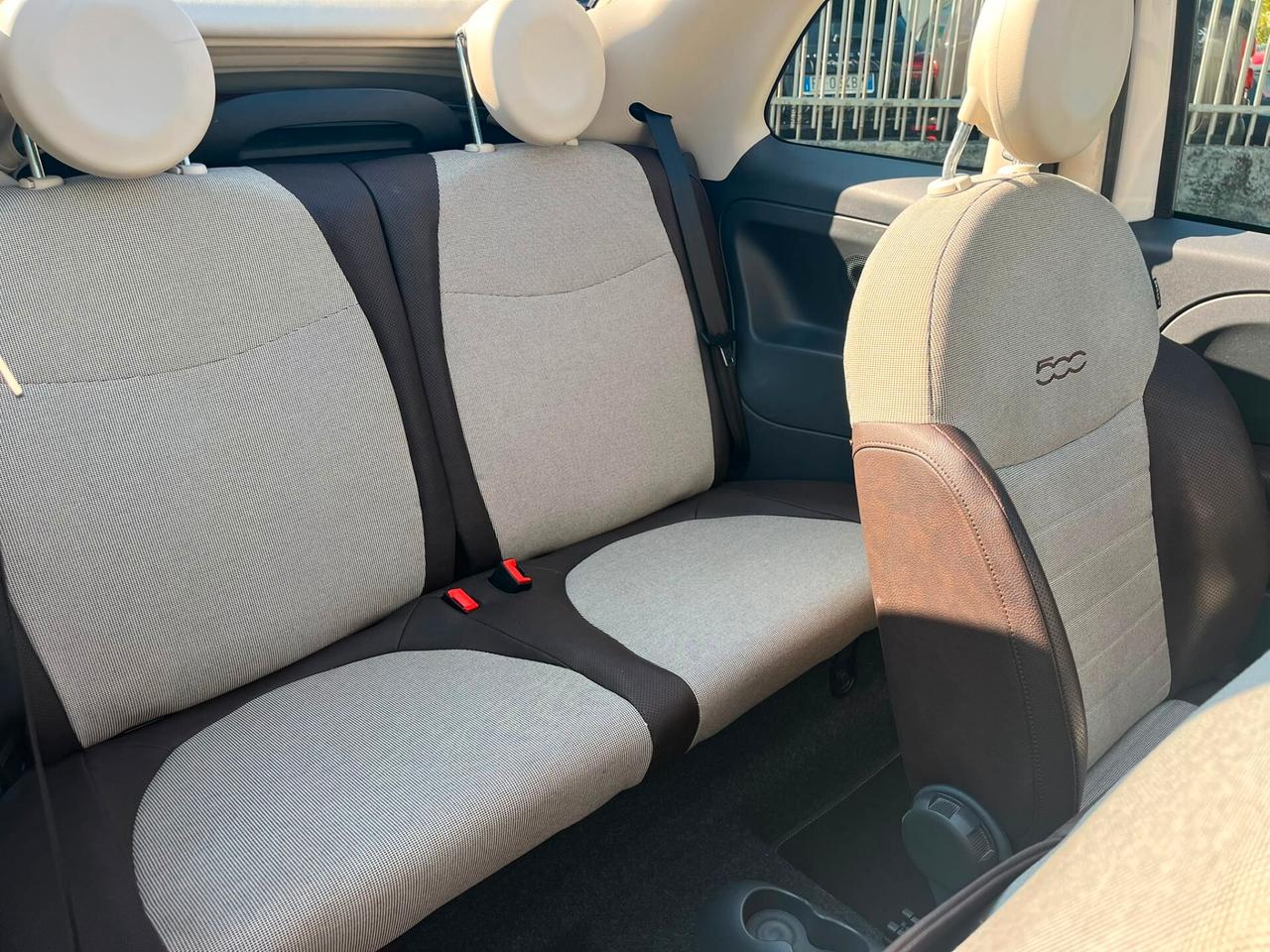 Fiat 500 1.2 benz cabrio solo 59.000 km