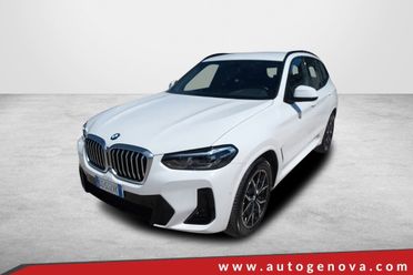 BMW X3 18D 150CV STEPTRONIC 48V S-DRIVE MSPORT ( FARI LED - BMW DIGITAL COCKPIT - PELLE - CLIMA TRIZONA - NAVI - MIRROR - PARK ASSISTANT - CERCHI 18 )