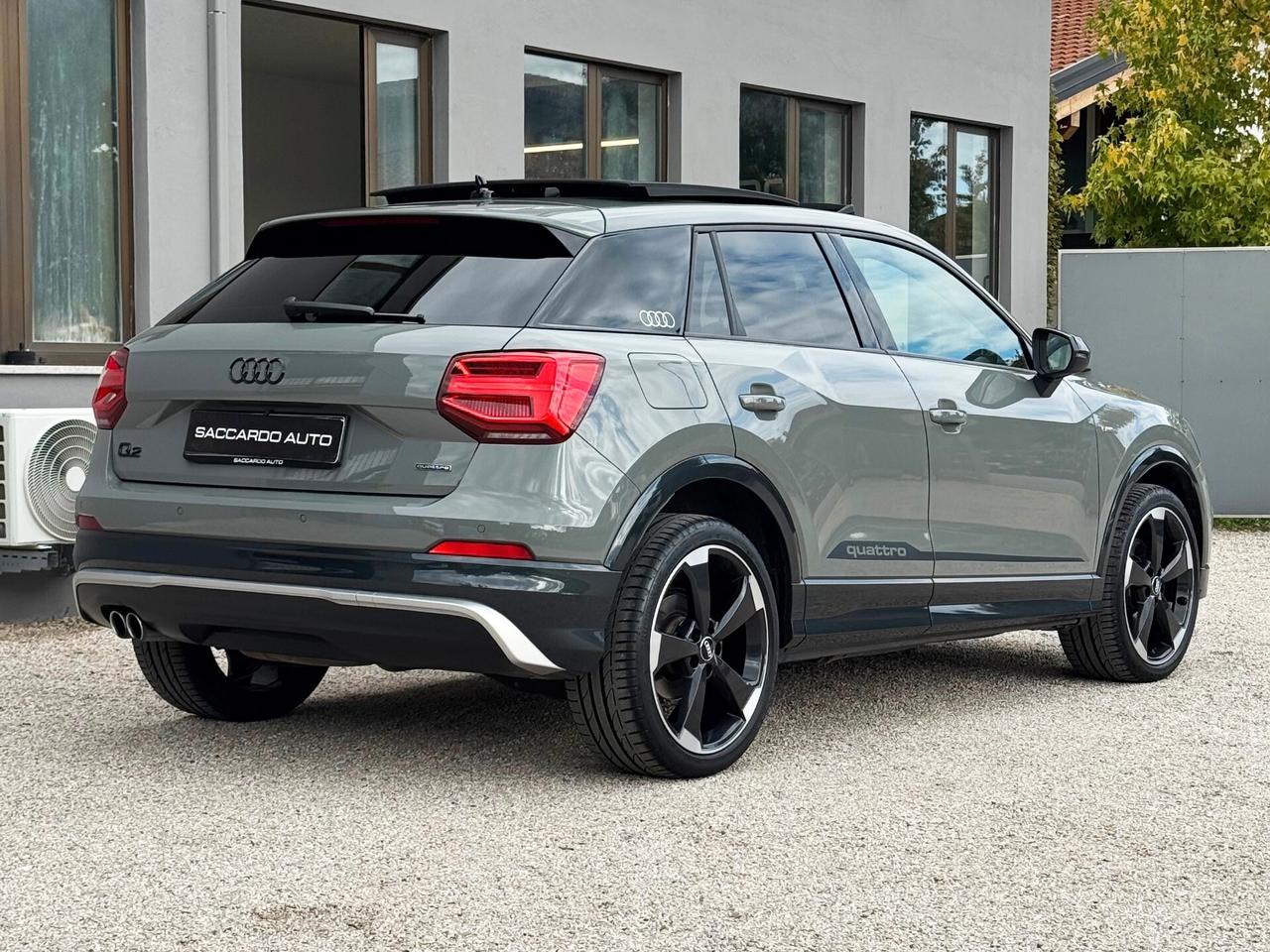 Audi Q2 2.0 TDI Identity Black S line Quattro 150cv | PREZZO REALE